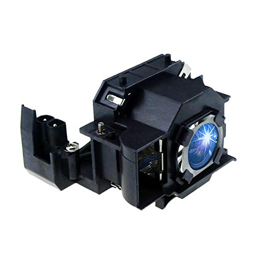 Huaute V13H010L34 / Elp-Lp34 Lampada Per Proiettore Di Ricambio Con Alloggiamento Adatto Per Emp-62 / Emp-62C / Emp-63 / Emp-76C / Emp-82 / Emp-X3 / P