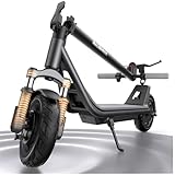 Electric Scooter A1C,Front Suspension Kick Scooter,8.5 Solid Tires,300W Motor,Smart APP Control,15.5MPH, Escooter for Teens Adults UL2272