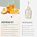Complete Mead Making Kit - Includes 1-Gallon Glass Fermentation Jar, Auto Siphon, Hydrometer, Alcohol Percentage Tester Jar, Bottle Filler, Airlock, Plug, Funnel, No-Rinse Cleanser & How-To Guide