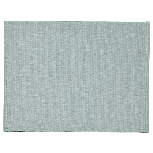 Set de table SVARTSENAP anti-tache vert bleu 35x45 cm pour table propre