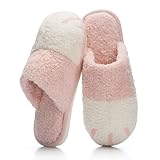 GOEWY Cute Animal Slippers for Women & Men - Cozy Dog Paw Memory Foam Non-Slip Indoor/Outdoor Bedroom Shoes - Gifts for Dog Lovers