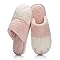 GOEWY Cozy Slippers for Women, Fuzzy House Shoes Indoor Outdoor Slippers with Memory Foam Anti-Slip Sole, Gifts for Women Mom Girlfriend Ladies, pink, 4/5 UK