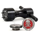 19th Hole Custom Shop 2 x 30g Deluxe Tour Style Weights for Scotty Cameron Fastback, Squareback and Roundback Putters Wrench, Skull, Red (Black)
