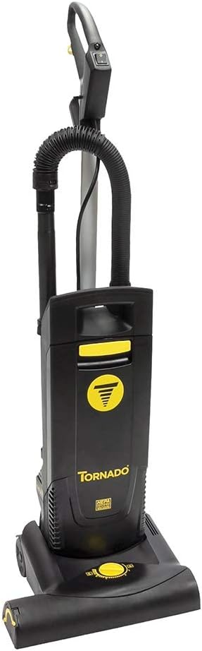 TTS Products Tornado Deluxe CVD 38 Upright Vacuum, Dual Motor W/On-Board Tools 91438
