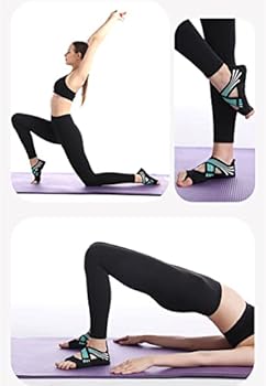 KPETTO Yoga Socks Women Toeless Ant-skd Socks For Plates Barre