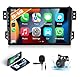 2G+64G CAMECHO Android 13 Autoradio mit Navi für Suzuki Splash Ritz/Opel Agila B 2004-2014,Doppel Din Radio mit 9 Zoll Bildschirm,Carplay Android Auto Mirror Link RDS FM WiFi Bluetooth+Rückfahrkamera