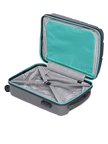 Image of Skybags Polycarbonate 57 cms Grey Hardsided Cabin Luggage (Hi-Vol)