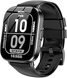 ganopterygon Smart Watch with 2.01' HD Touchscreen, Bluetooth Calls, 120+ Sports Modes, 24/7 Heart Rate & Sleep Monitor, IP67 Waterproof, iOS/Android Compatible Fitness Tracker