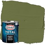 Glidden Total Interior Wall Paint & Primer All-in-One, Oakmoss/Green, Flat, 1 Gallon