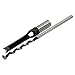 Uxcell a11050400ux0217 Hollow Square Mortiser Chisel Auger Drill Bit Tool, 1/2-Inch