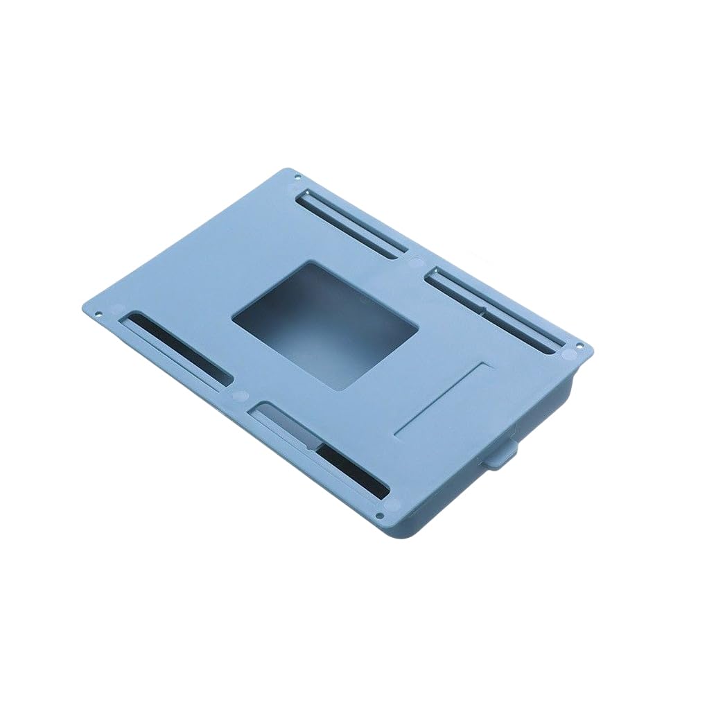 WOVEBIUS Under Desk Drawer Self Adhesive Table Storage Organizer Household School Office Dresser Living Room Organization Box Blue