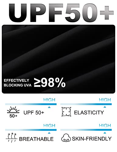 Lecieldusoir Plus Size Women's Rash Guard Short Sleeve Half Zipper Swim Shirts Uv Sun Protection Swimsuit Bathing Suit Tops #TOP4