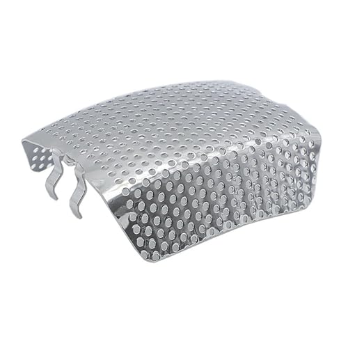 Protection étrier de frein arrière en acier inox argenté pour Touring V-Rod