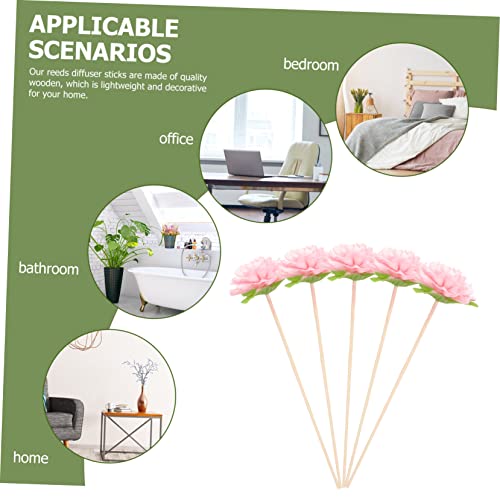 IMIKEYA 5 palitos aromaterapia con flores rattan miniatura 5
