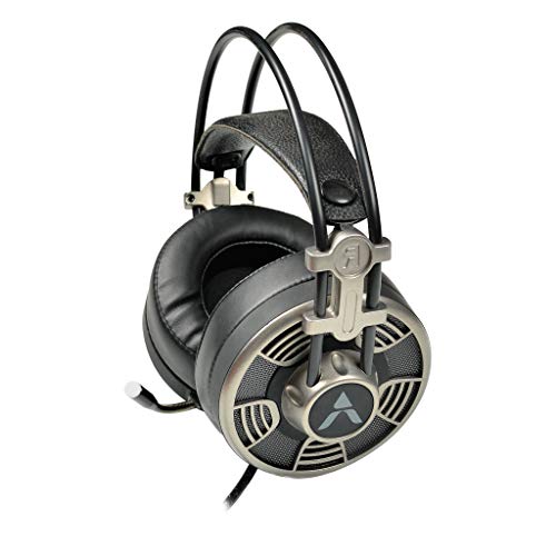 Adcom Vision 7.1 USB Noise Cancelling Super Gaming Over Ear Stereo Headphone (Steel Grey) - Image 3