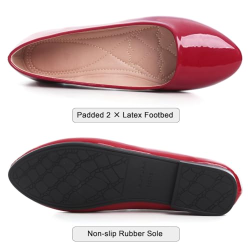 Image of SAILING LU Casual Shoes for Women Dressy Ballet Flats