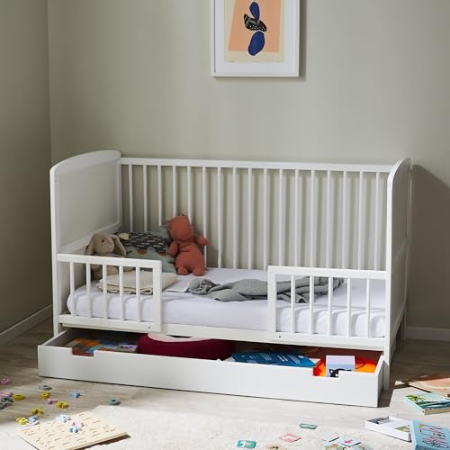 Kids Collective Babybett Kinderbett 70x140 mit Schublade und Matratze...