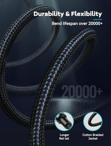 Cable de audio 3,5 mm a 6,35 mm VIOY de 5M con conectores de alta fidelidad 6