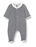 Petit Bateau Unisex Baby A042s Nachthemd, Smoking/Marshmallow, 62