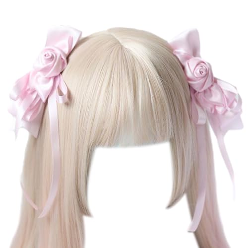 2pcs/set�G���K���g�ȃo���ƃ{�E�m�b�g�w�A�N���b�v���s���C�N���C�N���C�N�w�b�h�E�F�A�t�H�g�V���b�s���O�L�����v�����Ă��鏗���̏��̎q�̂��߂̃A���`�X���b�v�w�A�o���b�g