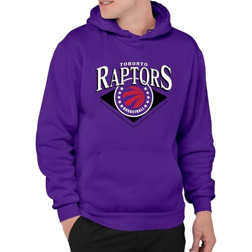 Junk Food NBA - Toronto Raptors Court Classic Adult Hoodie Purple