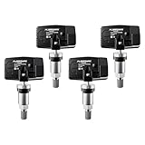 FLORRIWAX TPMS Sensor (4Pcs)-315MHz Tire Pressure Monitoring Sensor Compatible with Subaru & Crosstrek Forester Impreza Legacy Outback Tribeca. OE Replacement # 28103AG00A,28103AG01C