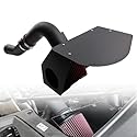 VVORHSBELL Kaltlufteinlasssystem kompatibel mit BMW F10 520i 528i N20 2.0L 2012-2018 Performance Kit mit Hitzeschild und Luftfilter