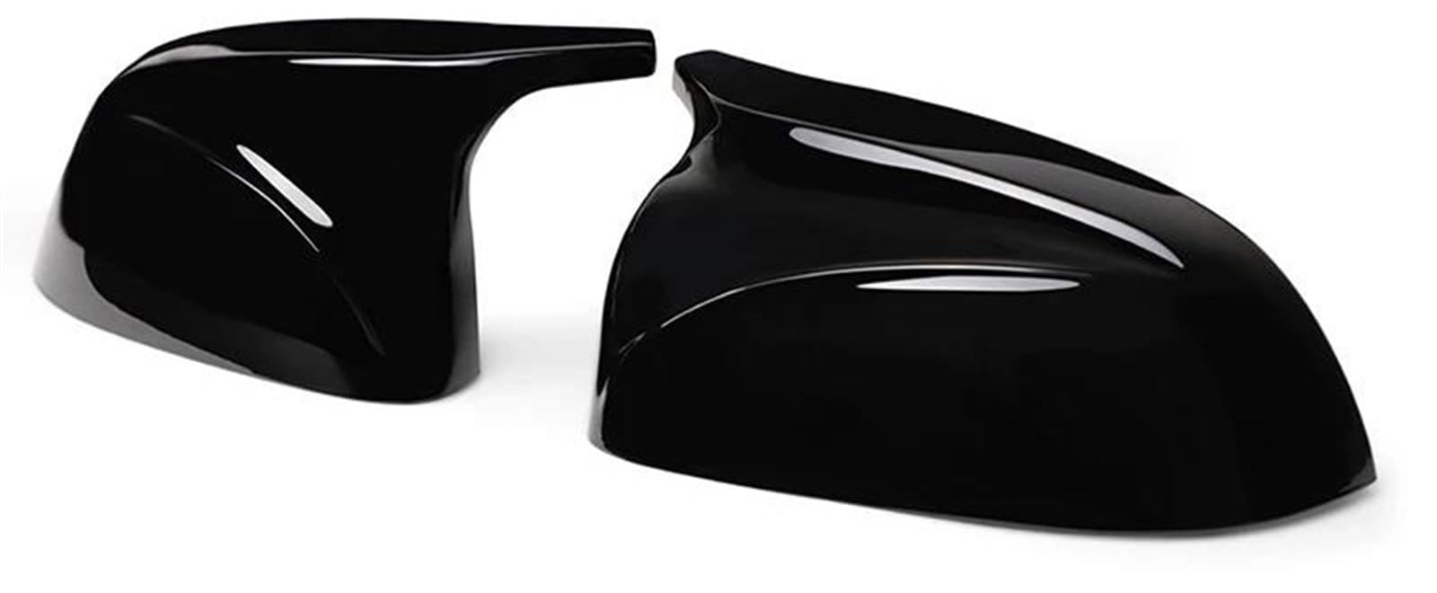 Coques de rétroviseur noir brillant pour BMW X3 G01 et X4 G02 finition luxe
