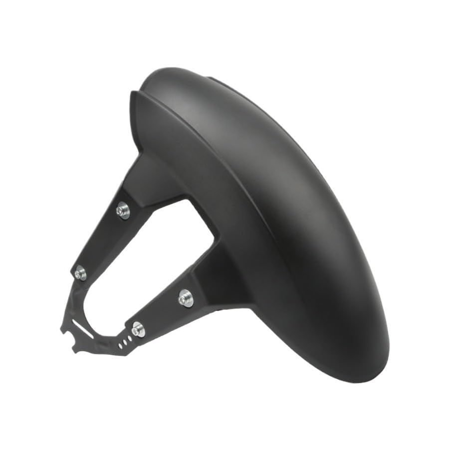 Garde-boue extension de couvercle moto universel en PP noir pour pneu