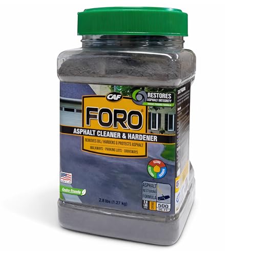 CAF Outdoor Cleaning FORO Asphalt Cleaner and Hardener, Oil ...