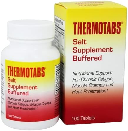 Thermotabs Suplemento de sal tampĂłn 100 comprimidos Thermotabs Suplemento de sal tampĂłn 100 comprimidos