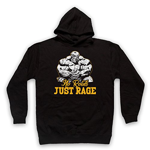 Sweat bodybuilding No Roids Just Rage hoodie sport hommes et femmes