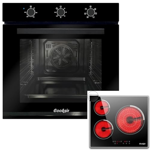 Four encastrable 60 cm 60L et plaque vitrocéramique 3 feux pour manque d'espace