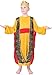 Costume da Babbo Natale per bambini con 3 capi d’oro, per re e 3 persone, con tunica + orologio attaccato + corona, costume da presepe