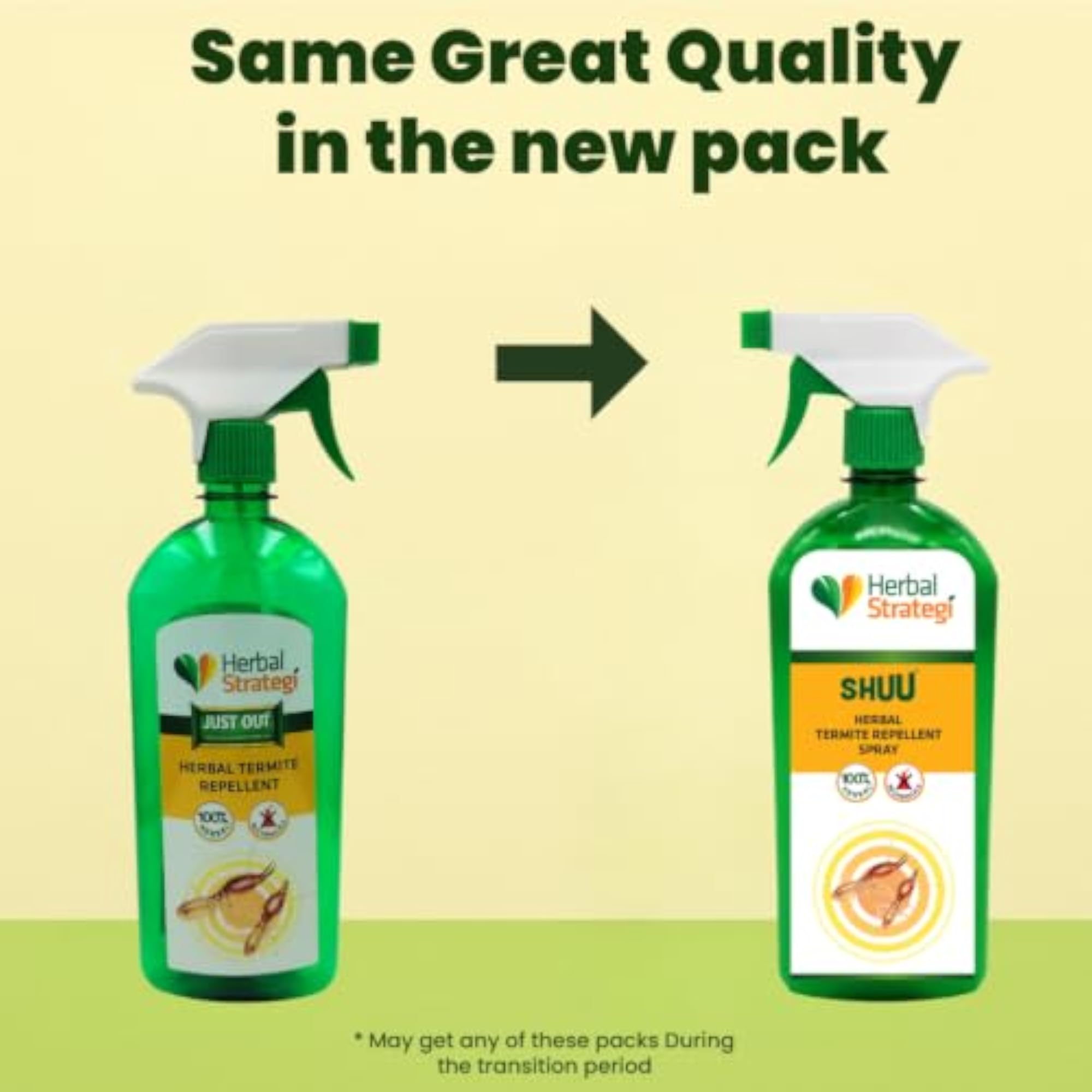 SHUU Termite Repellent Spray 500ml, Natural & Eco-Friendly