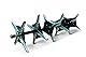 Agri-Fab SmartLink AG45-0474 Vertikutierer, für tiefere Erdschichten, 106,7 cm, Schwarz