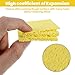 50Pcs Soldering Sponge Replacement Welding Sponges Yellow Solder Iron Sponge Cleaning Pads (50x35mm)