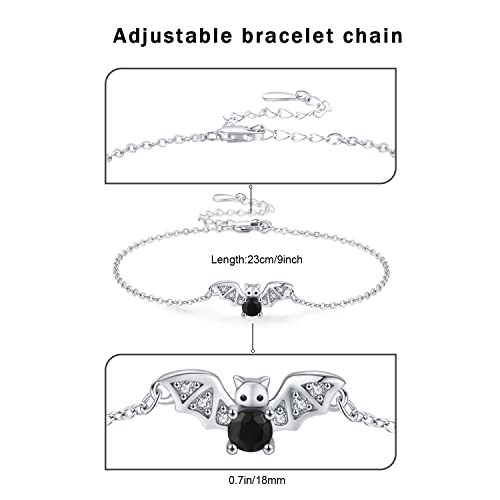 JUSTKIDSTOY Bracelet for Women Girls 925 Sterling Silver Cute Animal Jewelry Brithday Gift for Animal Lover2