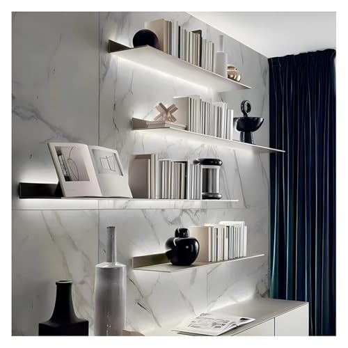 Étagère flottante avec lumières LED et multi-niveaux