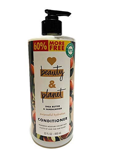 Love Beauty And Planet Shea Butter & Sandalwood Purposeful Hydration Conditioner, 22 Oz #TOP10