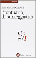 Prontuario di punteggiatura 8842070270 Book Cover