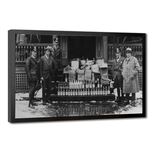 Poster 18e amendement Cops Raid : la solution idéale pour habiller un mur vide