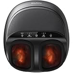 RENPHO Shiatsu Foot Massager with Heat, Deep Kneading Electric Foot Massager Machine, Birthday Gifts for Women Men Mom Dad, Relax for Home or Office, Black