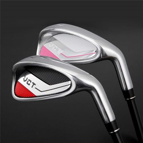 Número 7 Plancha de Golf para la Mano Derecha Hombres Mujeres Adultos, Opciones de Eje de Grafito o Acero, Diseño Ligero para una Mejor precisión y Control de oscilación en el Campo o Rango