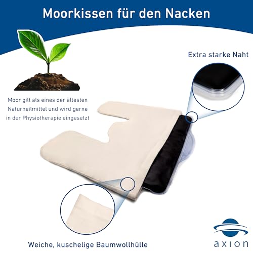 Moorkissen Nacken Axion mit Bezug für Wärmebehandlungen