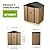 Outdoor Storage Shed,6x4 FT Large Garden Shed,Large Metal Tool Sheds with Sloping Roof and Vents,Updated Reinforced and Lockable Doors Frame Metal Storage Shed for Patio for Backyard,Patio,Garage