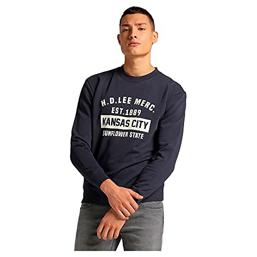 Sweat Lee HD Merc homme aux finitions soignées et durables
