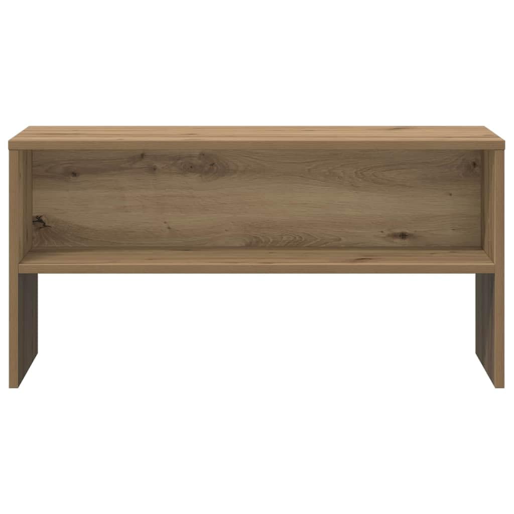 vidaXL Szafka TV, dąb artisan, 80x40x40 cm, materiał drewnopochodny