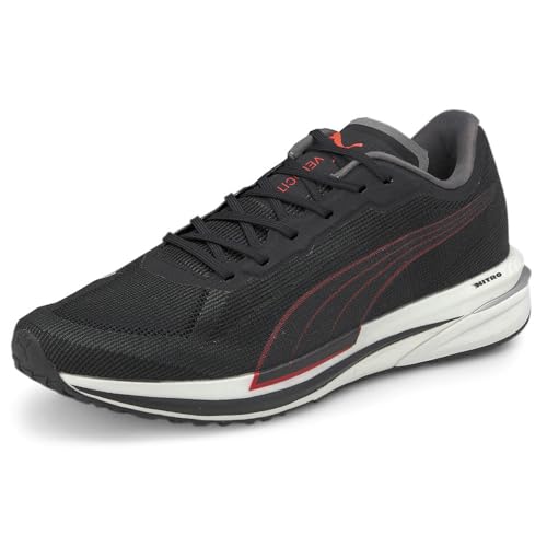 PUMA Mens Velocity Nitro Running Sneakers Shoes - Black - Size 7 M2