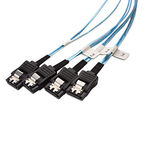 Cable Matters Mini SAS a SATA 1.0 m 2 Paquete miniatura 3